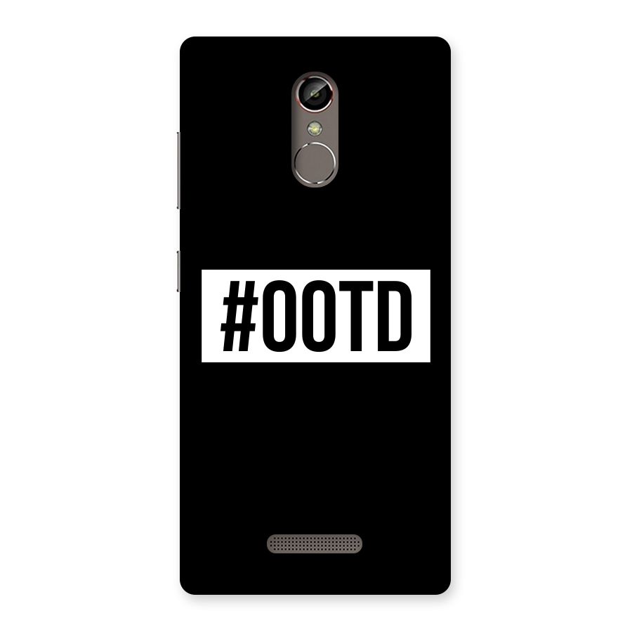OOTD Back Case for Gionee S6s