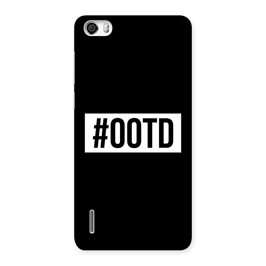 OOTD Back Case for Honor 6