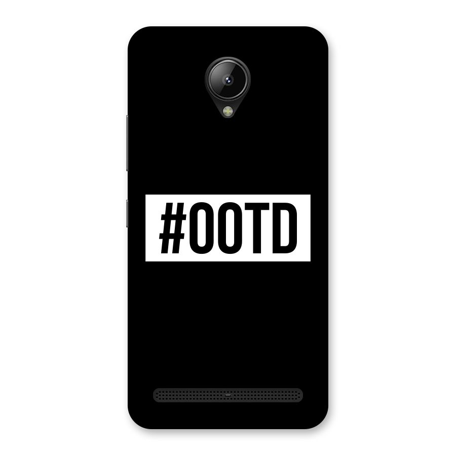 OOTD Back Case for Lenovo C2