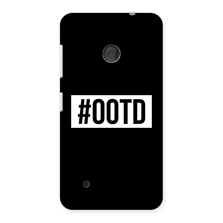 OOTD Back Case for Lumia 530