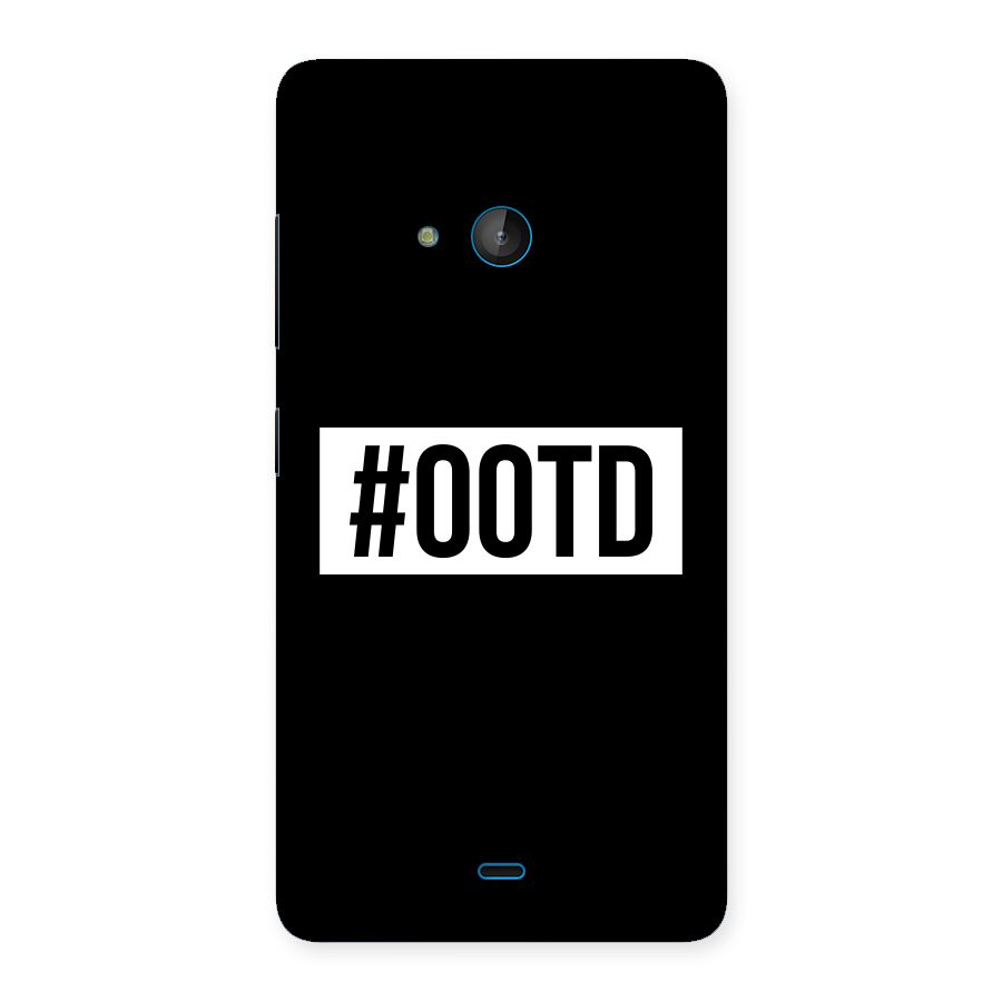 OOTD Back Case for Lumia 540