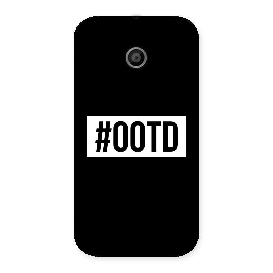 OOTD Back Case for Moto E