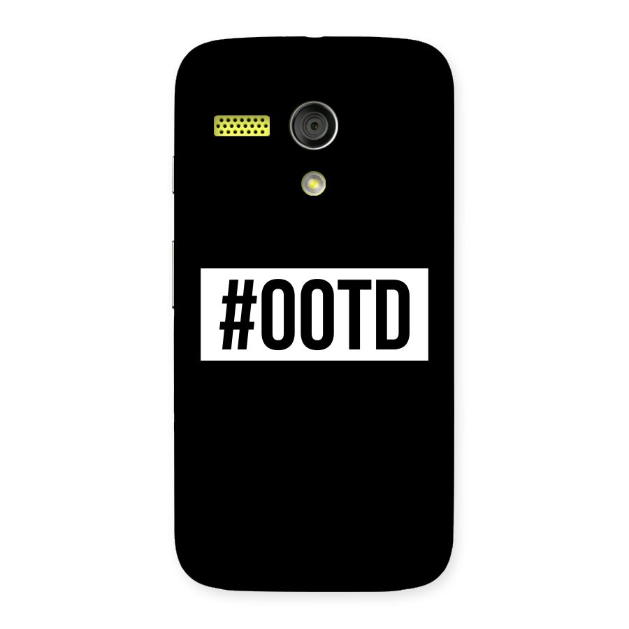 OOTD Back Case for Moto G
