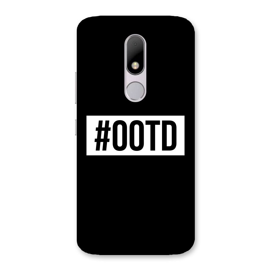 OOTD Back Case for Moto M