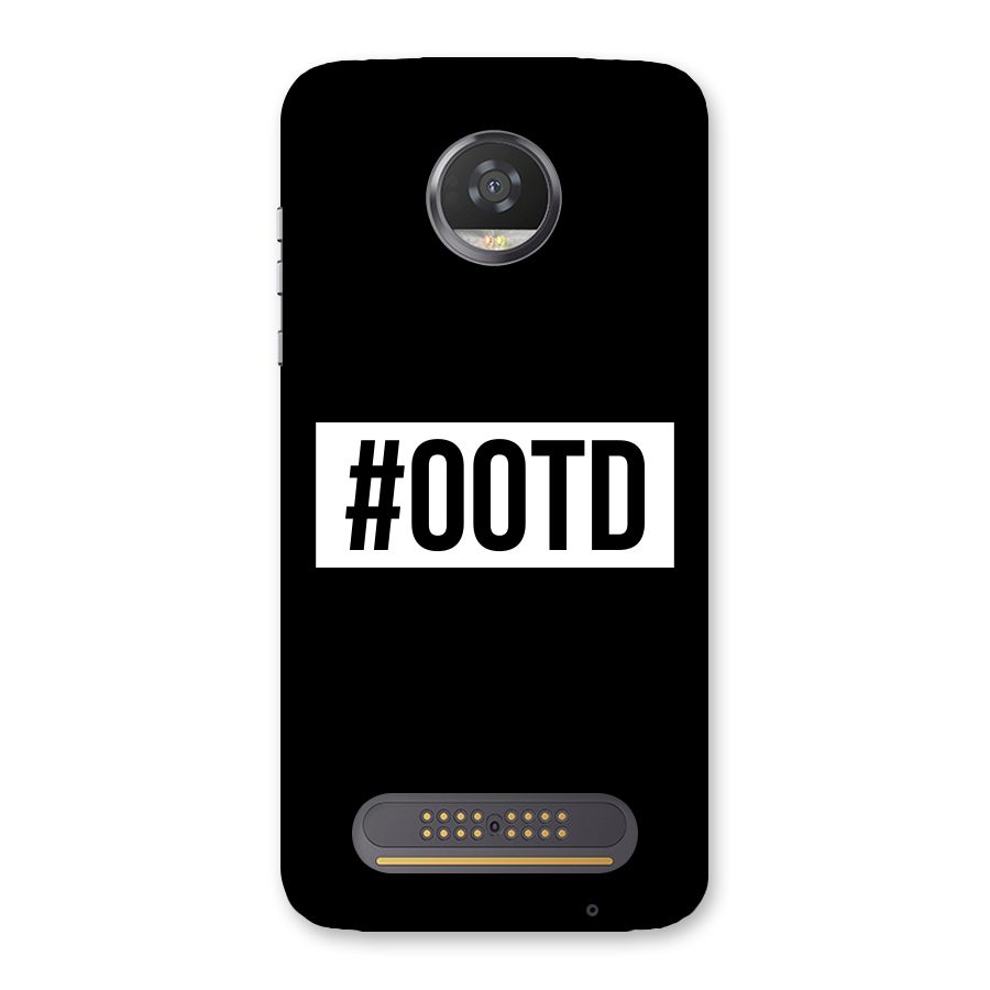 OOTD Back Case for Moto Z2 Play