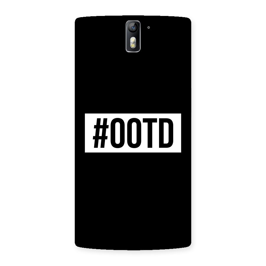 OOTD Back Case for One Plus One