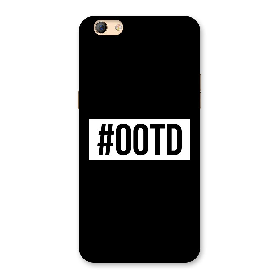 OOTD Back Case for Oppo F3 Plus