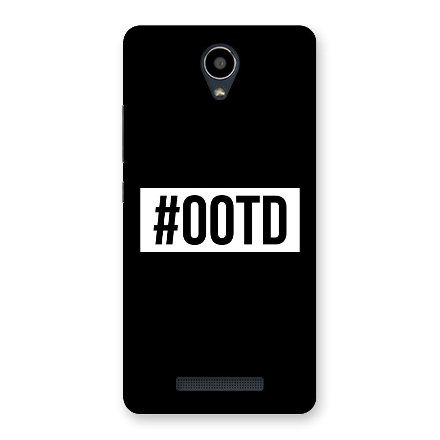 OOTD Back Case for Redmi Note 2