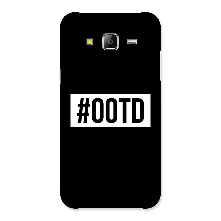 OOTD Back Case for Samsung Galaxy J2 Prime