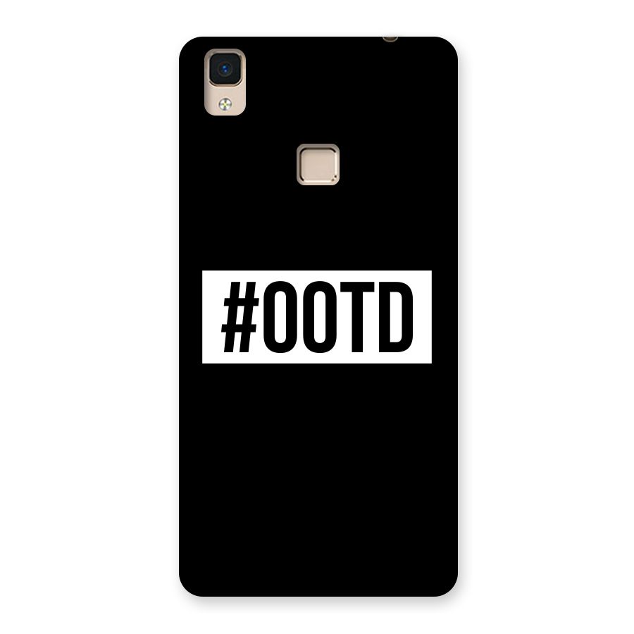 OOTD Back Case for V3 Max