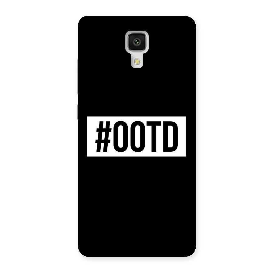 OOTD Back Case for Xiaomi Mi 4