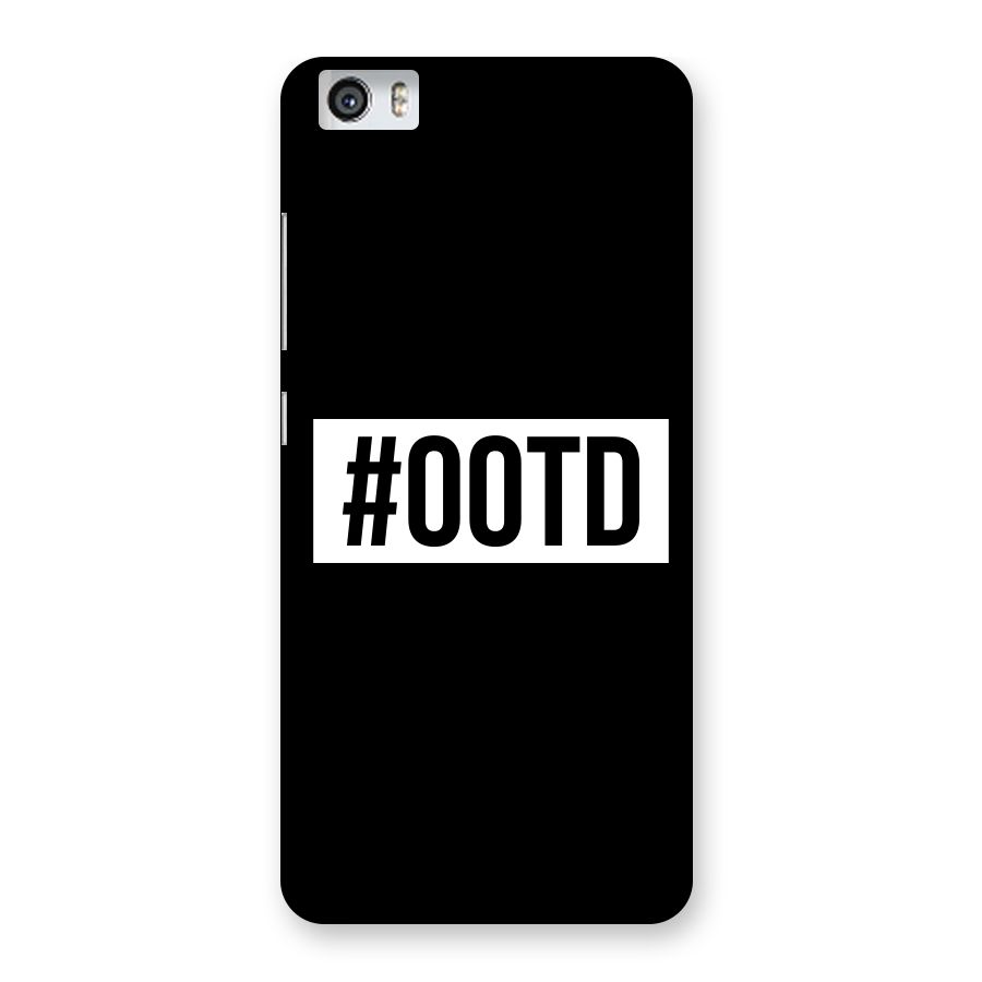 OOTD Back Case for Xiaomi Redmi Mi5