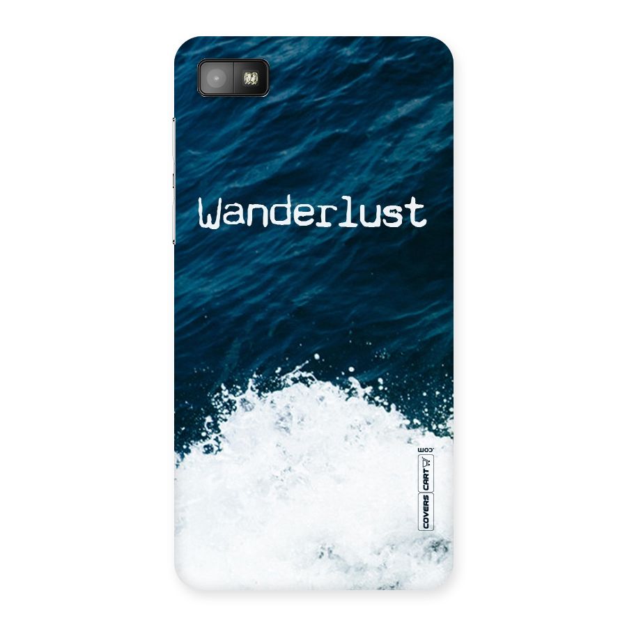 Ocean Wanderlust Back Case for Blackberry Z10