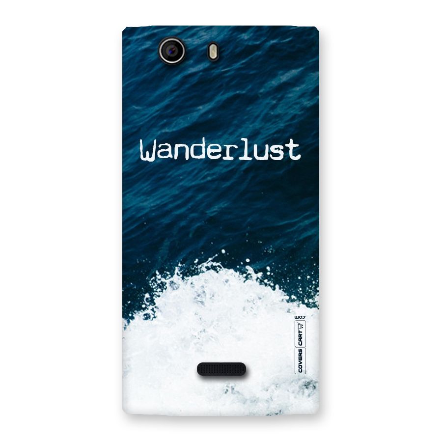 Ocean Wanderlust Back Case for Canvas Nitro 2 E311