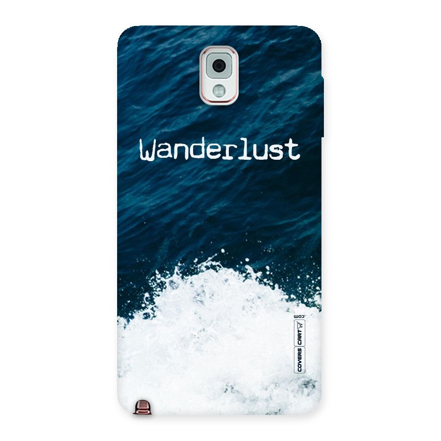 Ocean Wanderlust Back Case for Galaxy Note 3