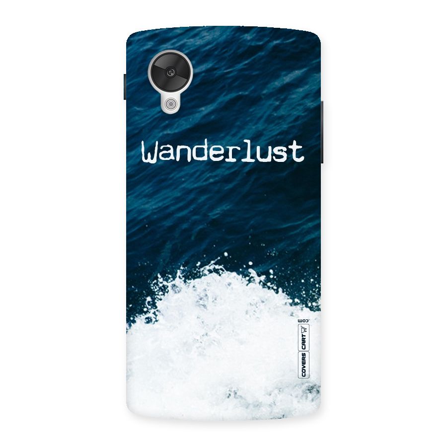 Ocean Wanderlust Back Case for Google Nexsus 5