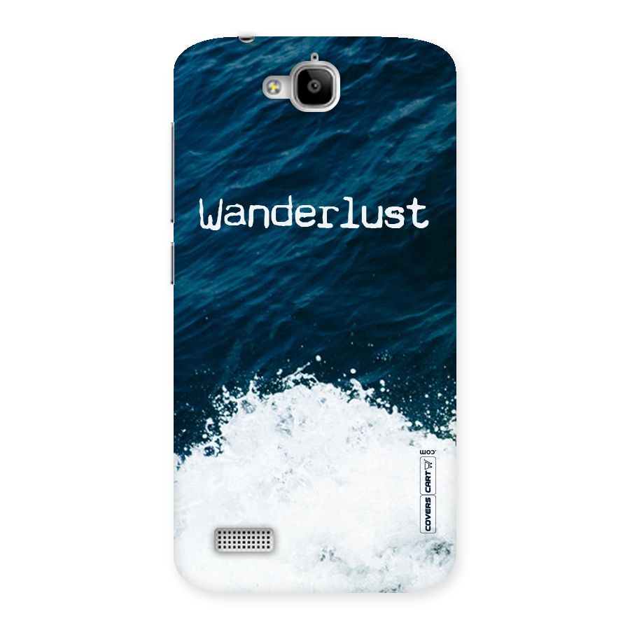 Ocean Wanderlust Back Case for Honor Holly