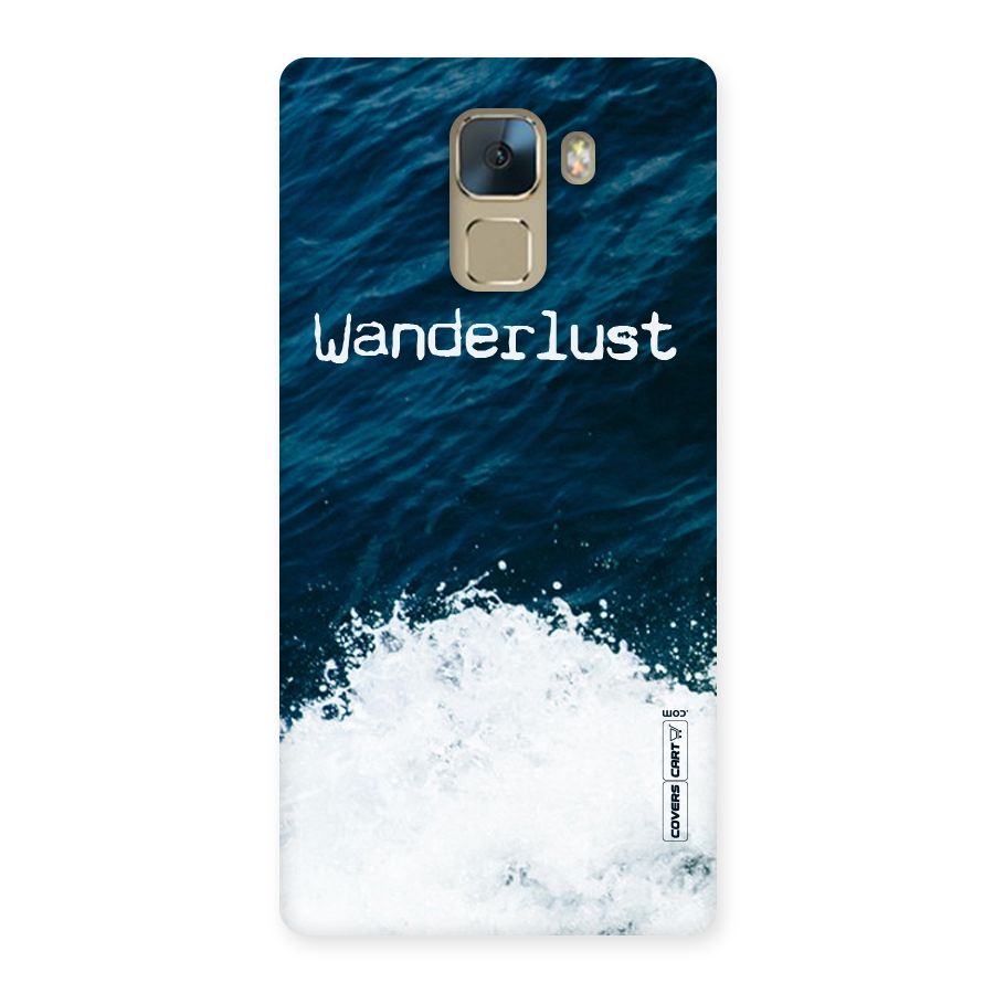 Ocean Wanderlust Back Case for Huawei Honor 7