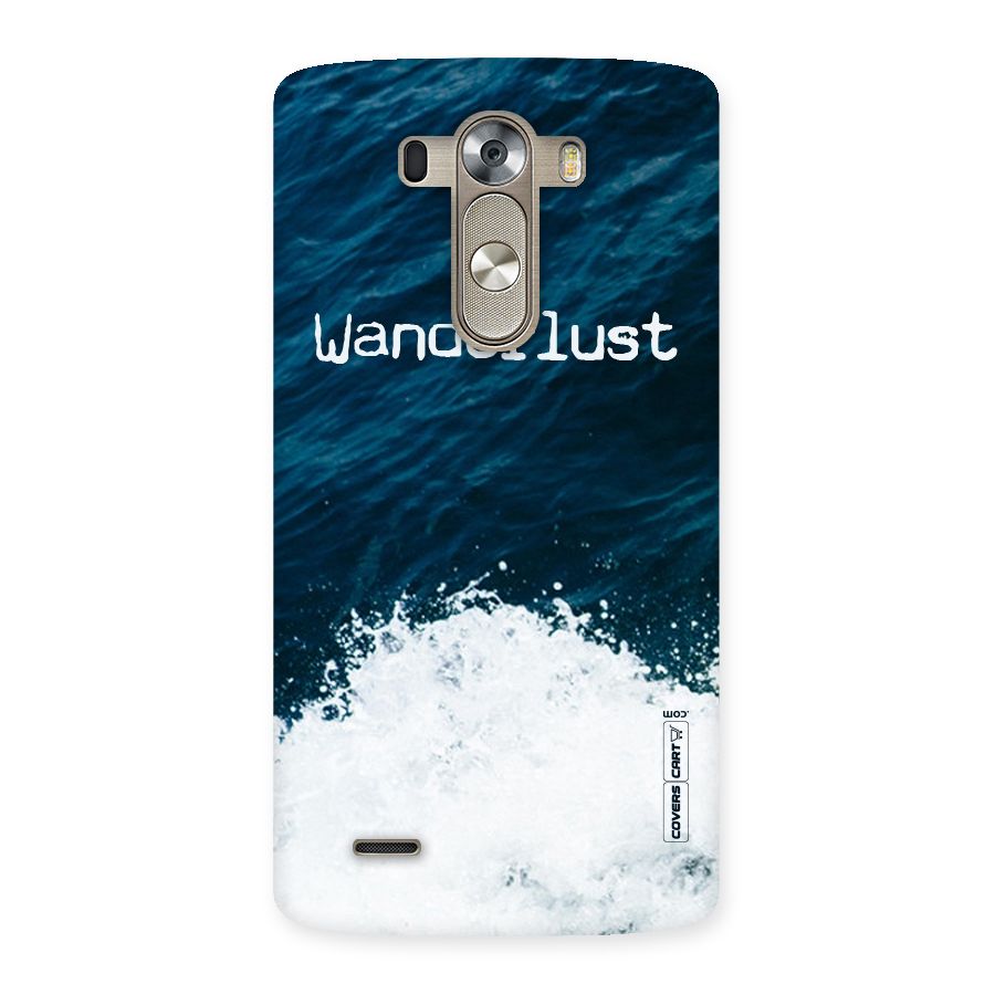 Ocean Wanderlust Back Case for LG G3