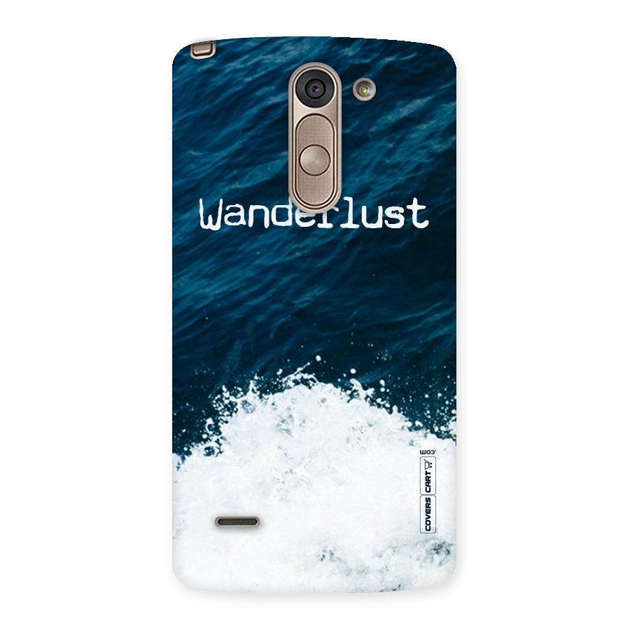 Ocean Wanderlust Back Case for LG G3 Stylus