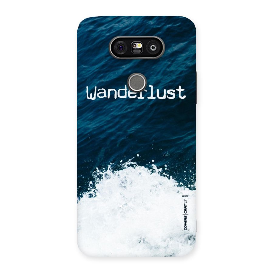 Ocean Wanderlust Back Case for LG G5