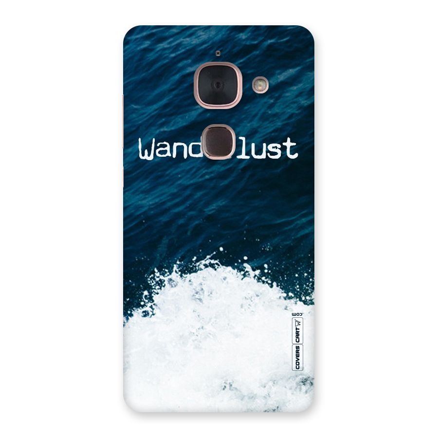 Ocean Wanderlust Back Case for Le Max 2