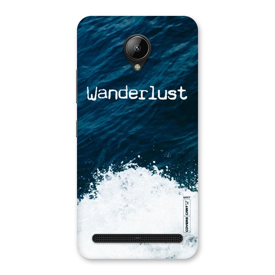 Ocean Wanderlust Back Case for Lenovo C2