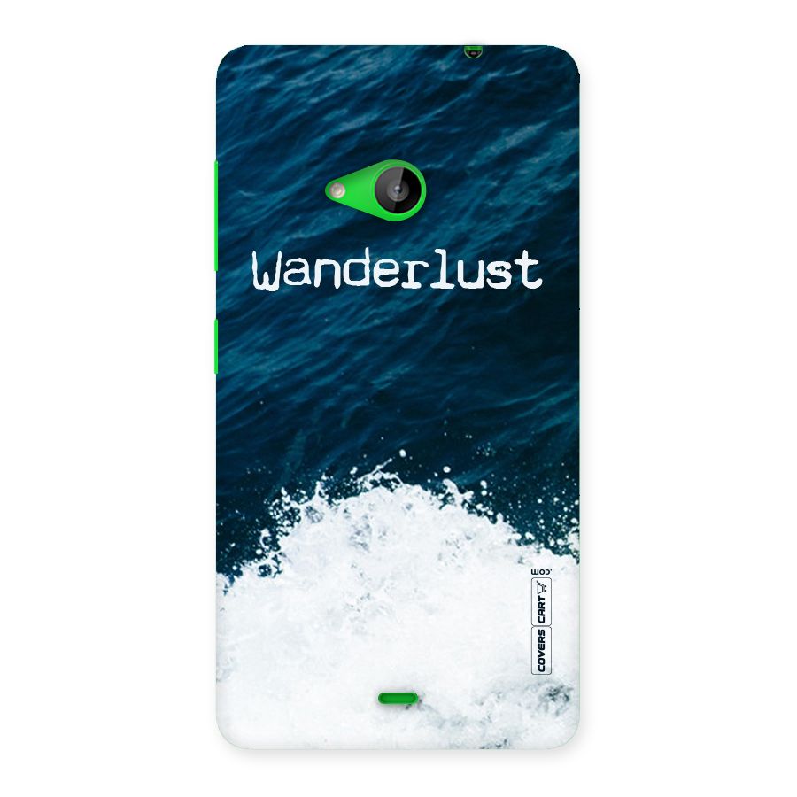 Ocean Wanderlust Back Case for Lumia 535