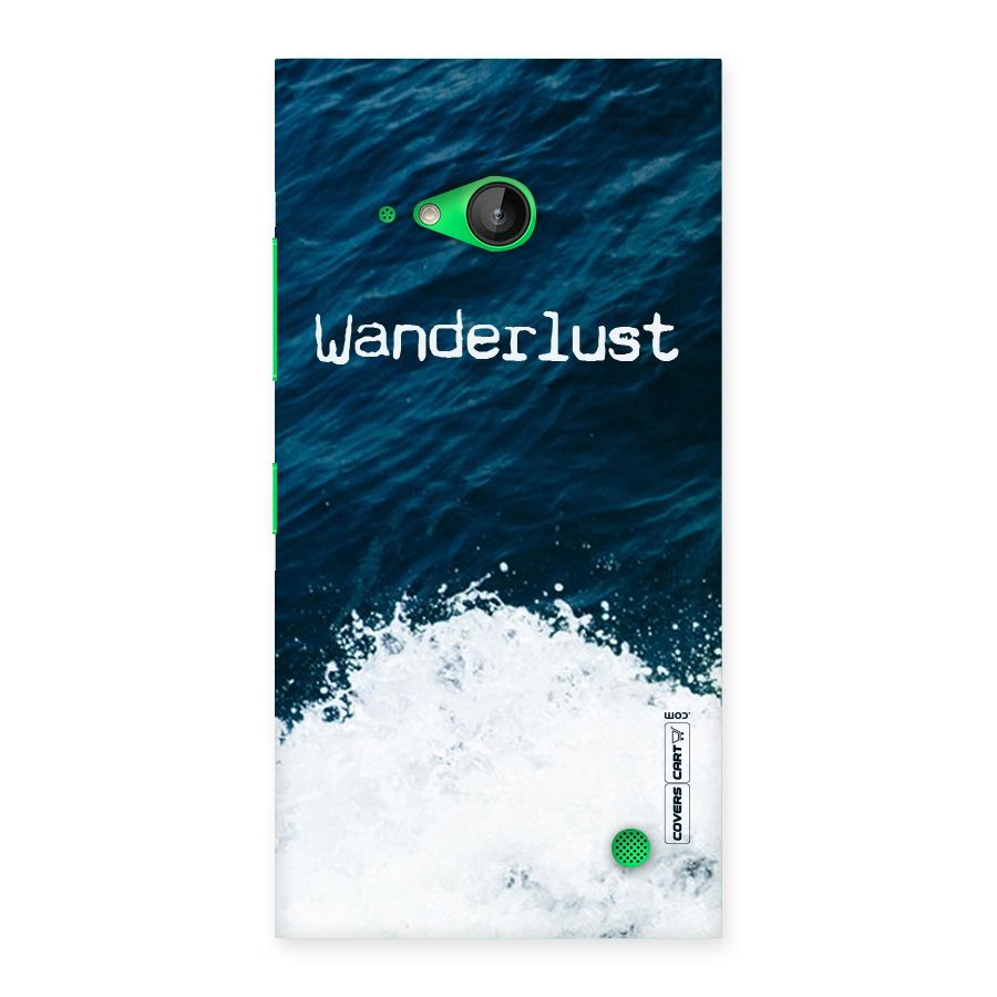Ocean Wanderlust Back Case for Lumia 730