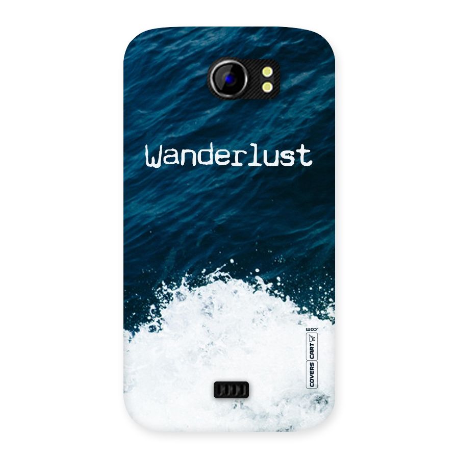 Ocean Wanderlust Back Case for Micromax Canvas 2 A110