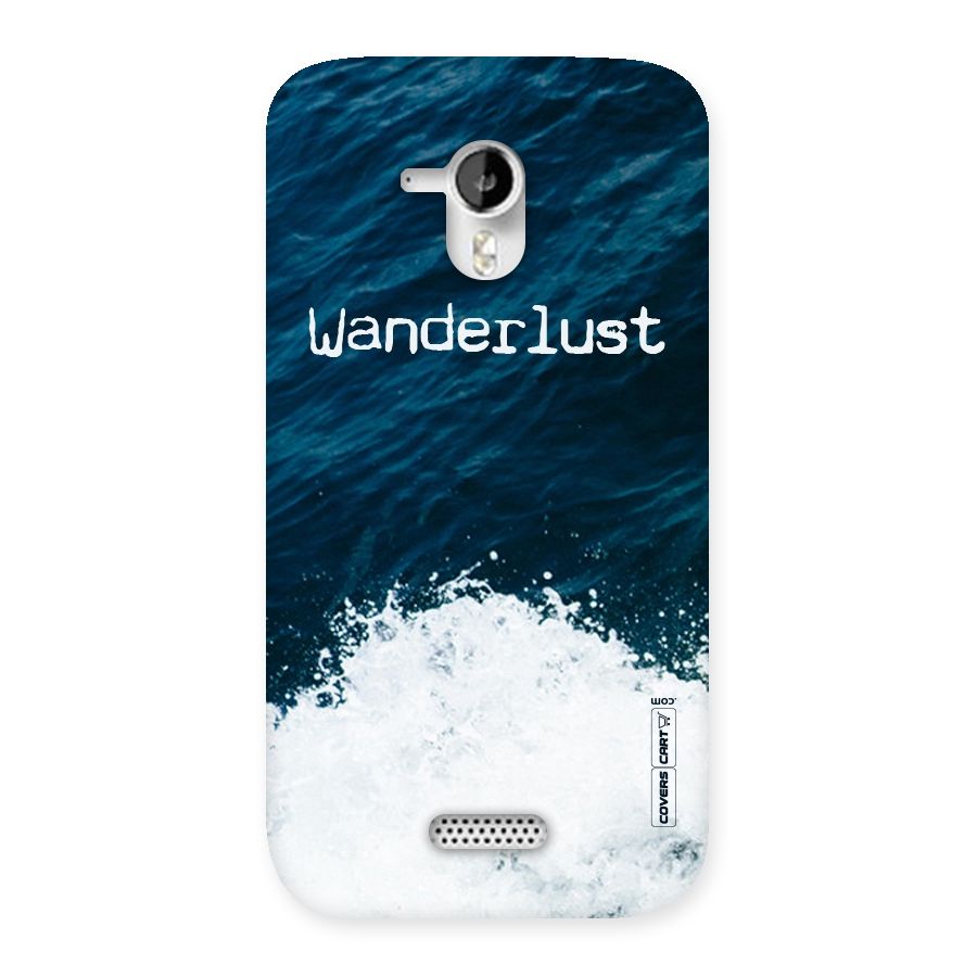 Ocean Wanderlust Back Case for Micromax Canvas HD A116