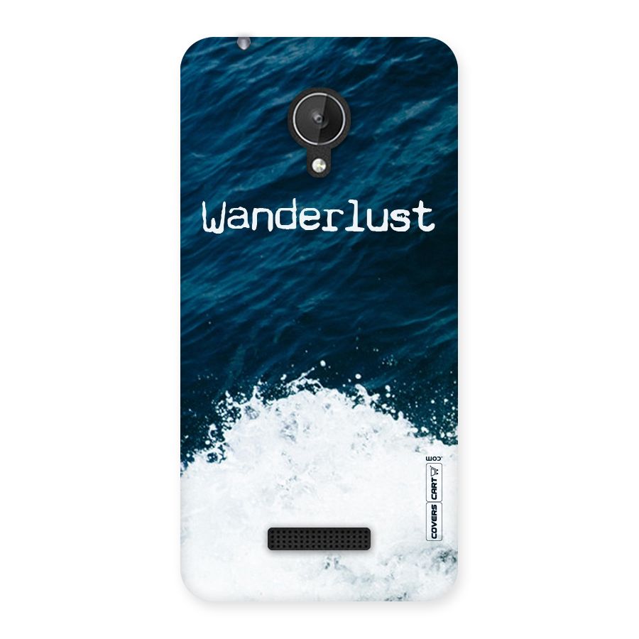 Ocean Wanderlust Back Case for Micromax Canvas Spark Q380