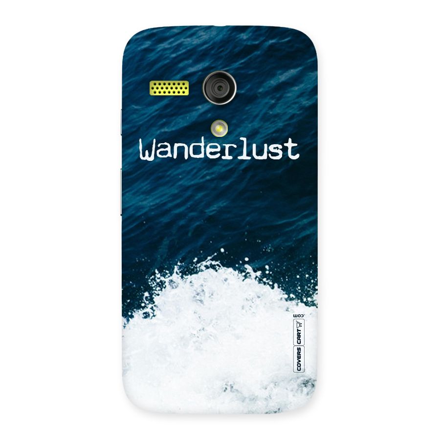 Ocean Wanderlust Back Case for Moto G