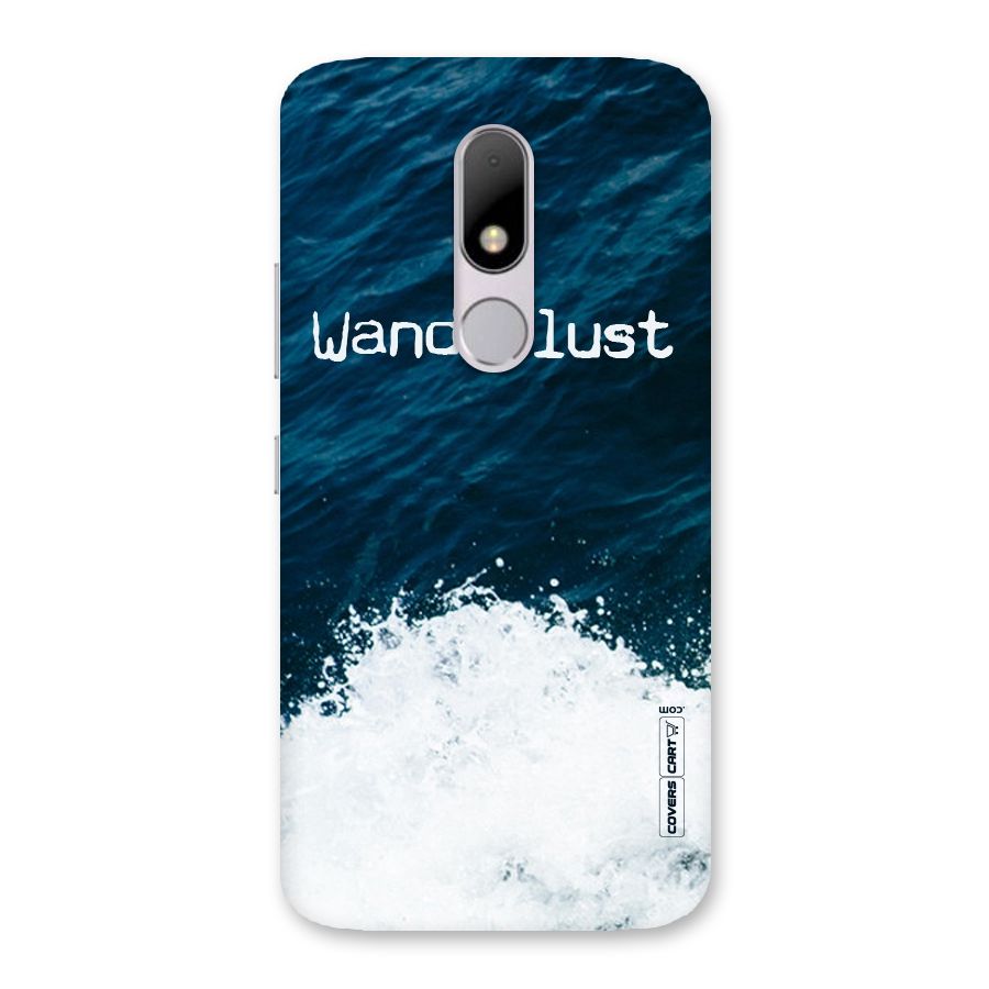 Ocean Wanderlust Back Case for Moto M