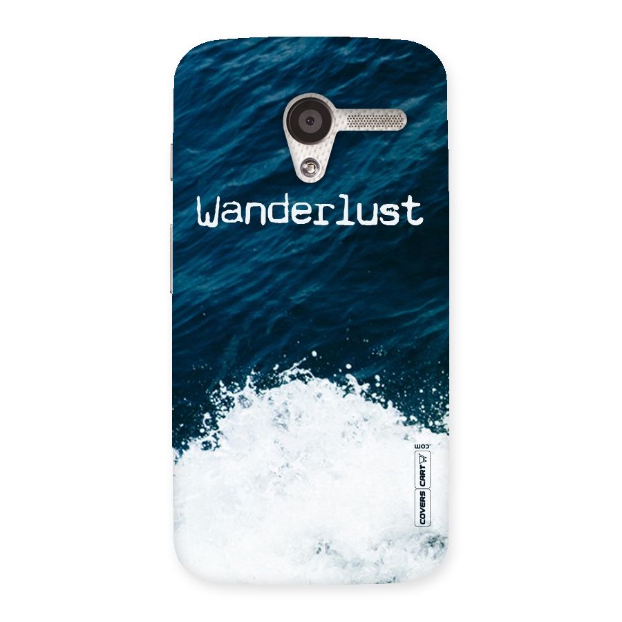 Ocean Wanderlust Back Case for Moto X