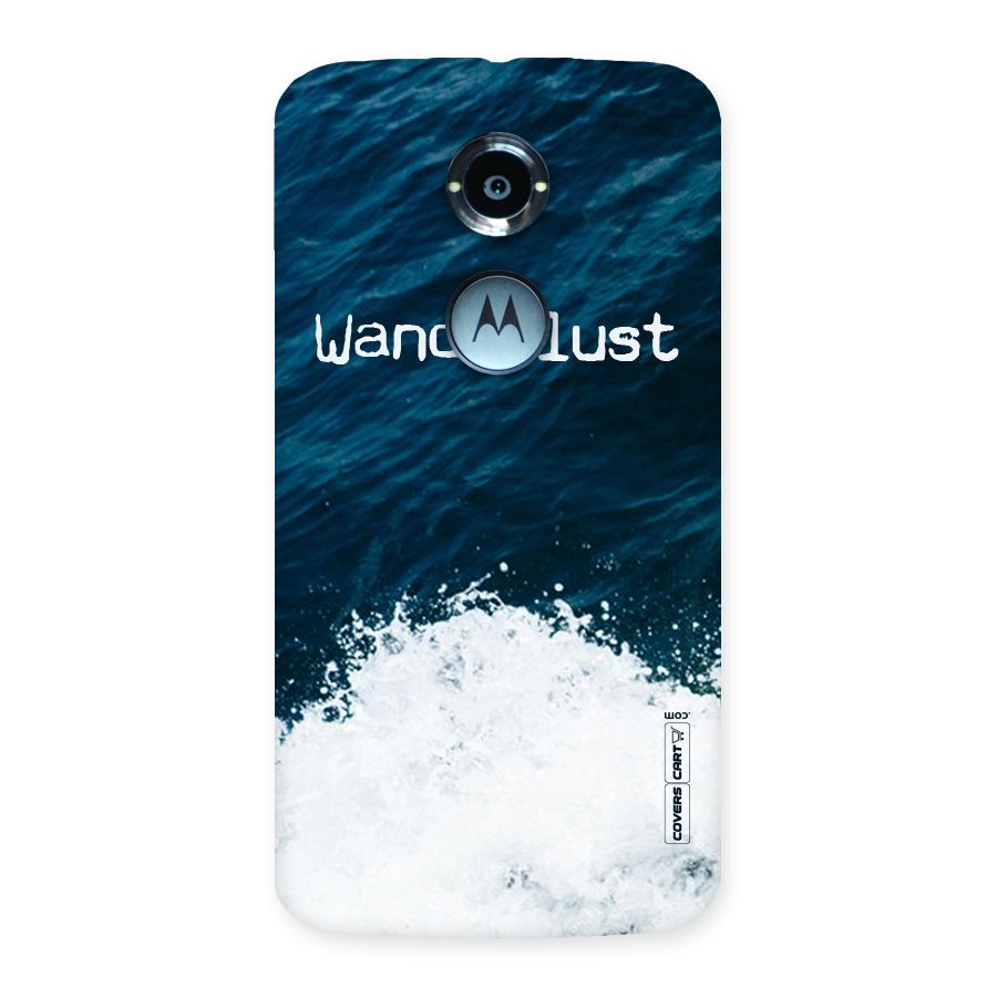 Ocean Wanderlust Back Case for Moto X 2nd Gen