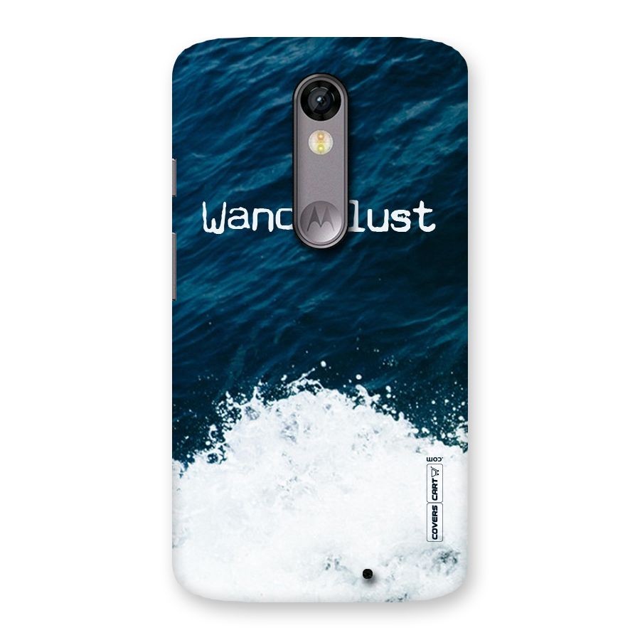 Ocean Wanderlust Back Case for Moto X Force