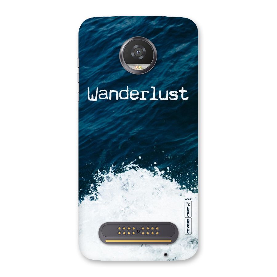 Ocean Wanderlust Back Case for Moto Z2 Play