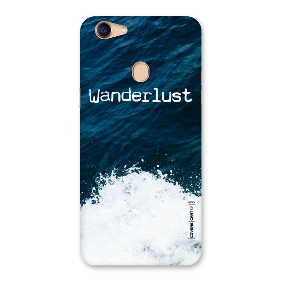 Ocean Wanderlust Back Case for Oppo F5