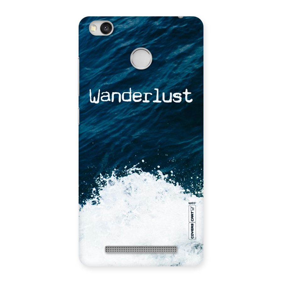 Ocean Wanderlust Back Case for Redmi 3S Prime