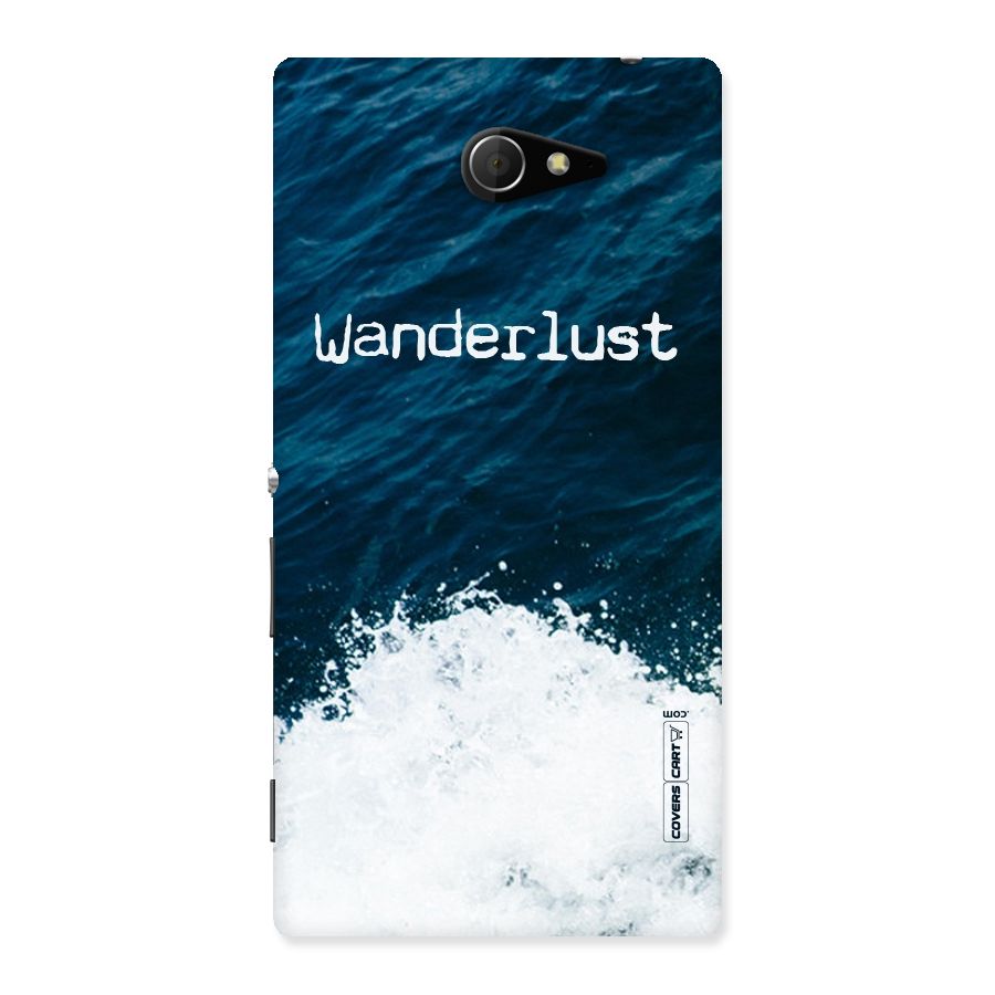 Ocean Wanderlust Back Case for Sony Xperia M2