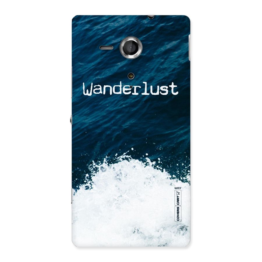 Ocean Wanderlust Back Case for Sony Xperia SP