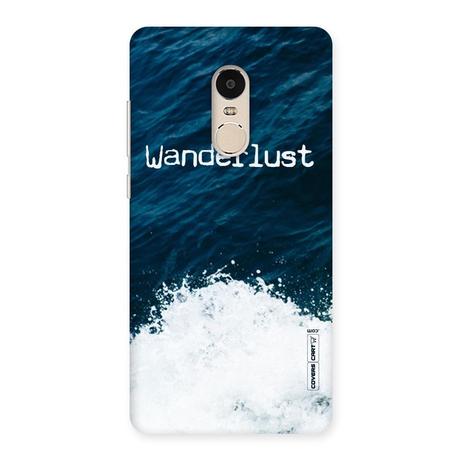 Ocean Wanderlust Back Case for Xiaomi Redmi Note 4