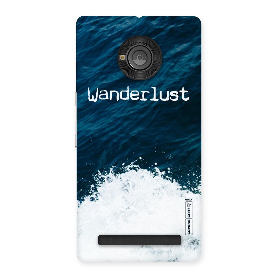 Ocean Wanderlust Back Case for Yu Yunique