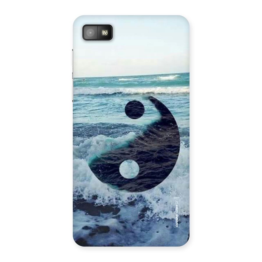 Oceanic Peace Design Back Case for Blackberry Z10