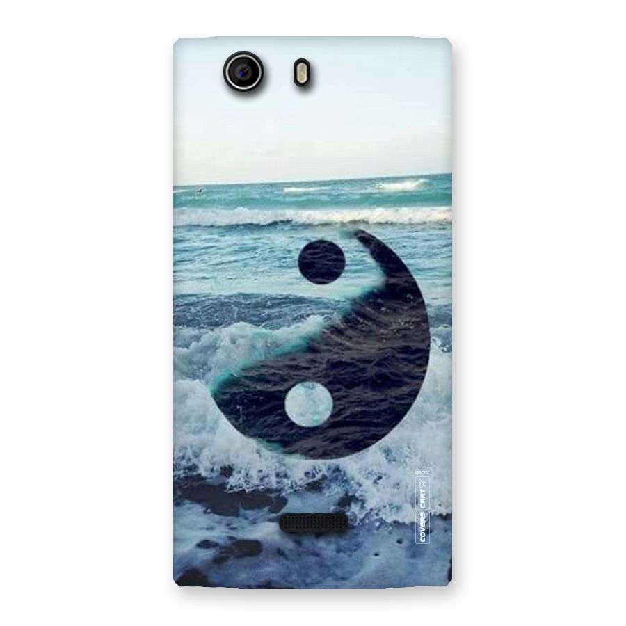 Oceanic Peace Design Back Case for Canvas Nitro 2 E311