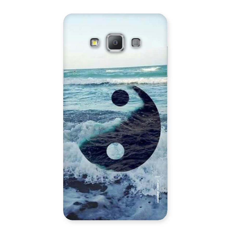 Oceanic Peace Design Back Case for Galaxy A7