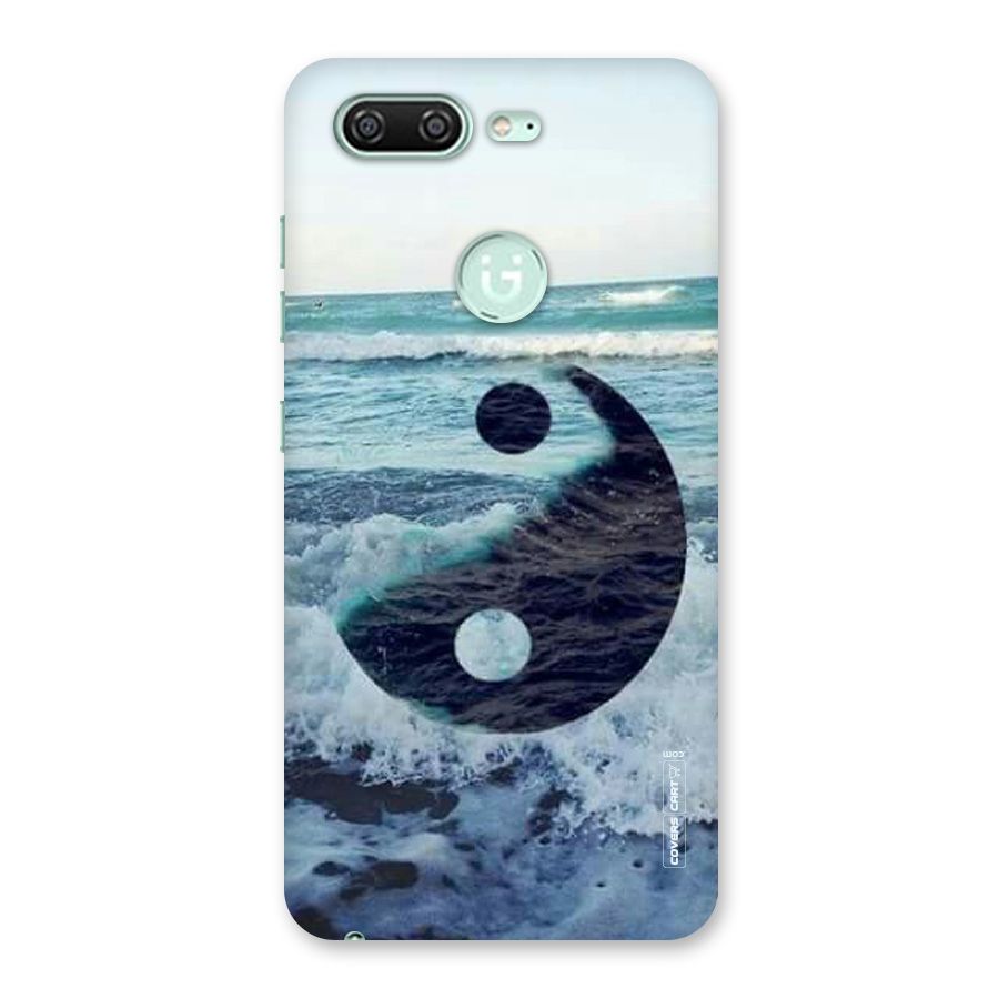 Oceanic Peace Design Back Case for Gionee S10