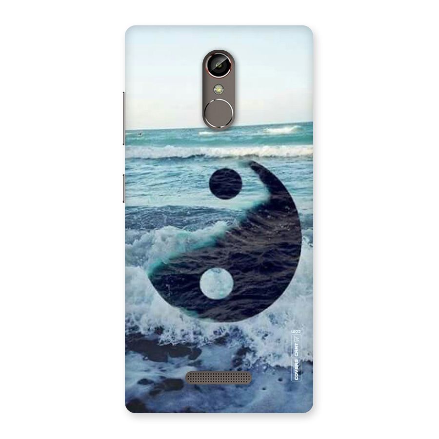 Oceanic Peace Design Back Case for Gionee S6s