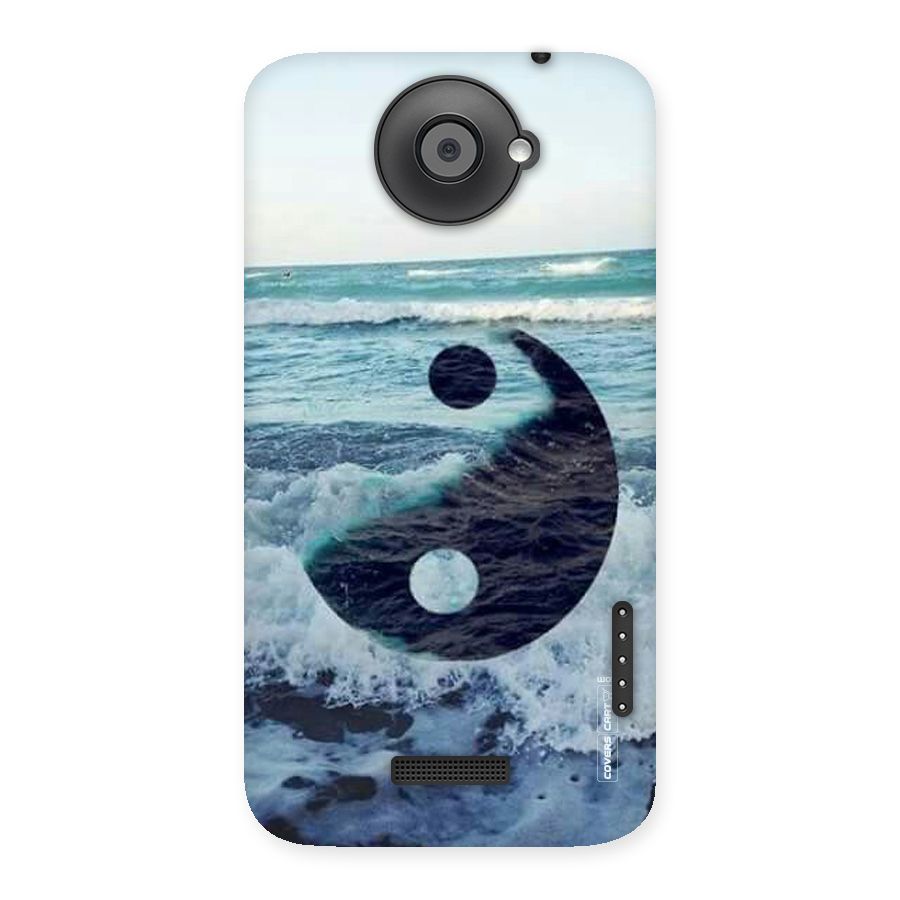 Oceanic Peace Design Back Case for HTC One X
